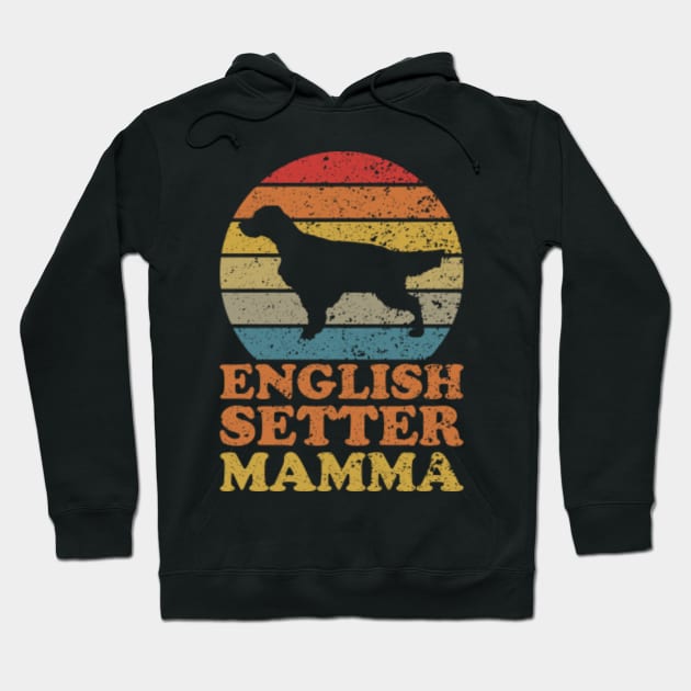 Mamma del cane Setter inglese Hoodie by AmazingDesigns